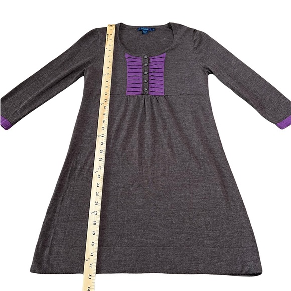 Boden Women’s Wool Tuxedo Dress - Picture 5 of 6